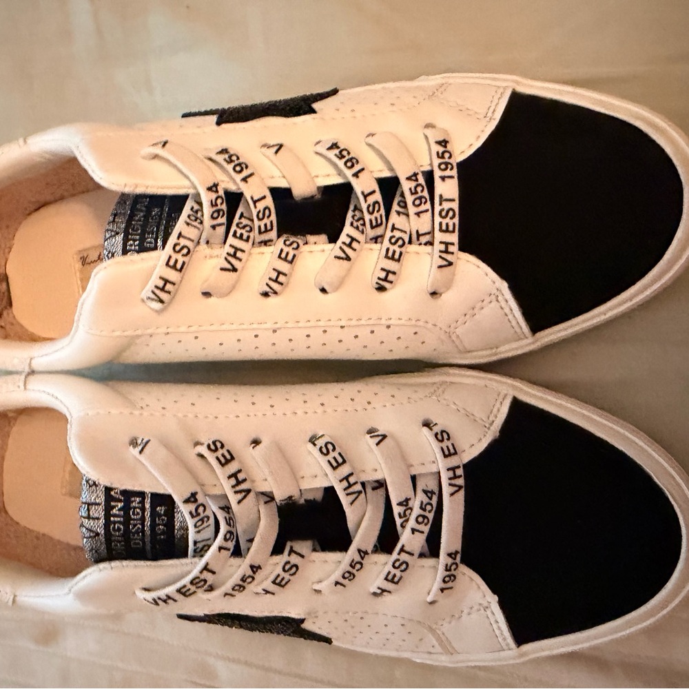 Vintage Havana Black and White Sneakers